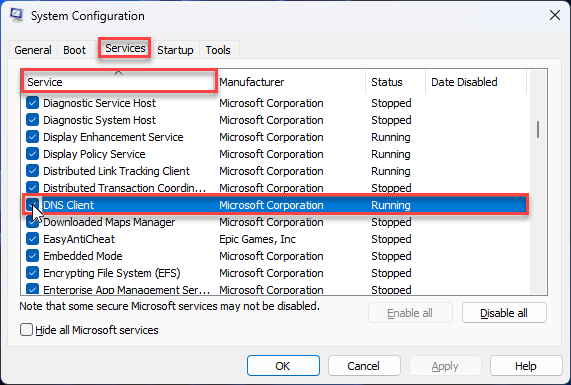 DNS Client